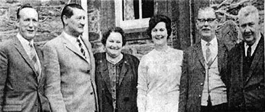 image of group of people with Mrs Cornerlius Byrne 1966